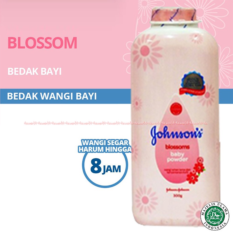 Johnson's Baby Powder 500gr Blossom Johnson Bedak Bayi Wangi Bunga Segar Dan Tahan Lama Pink Johnsonsjohnsons Bedak Tabur