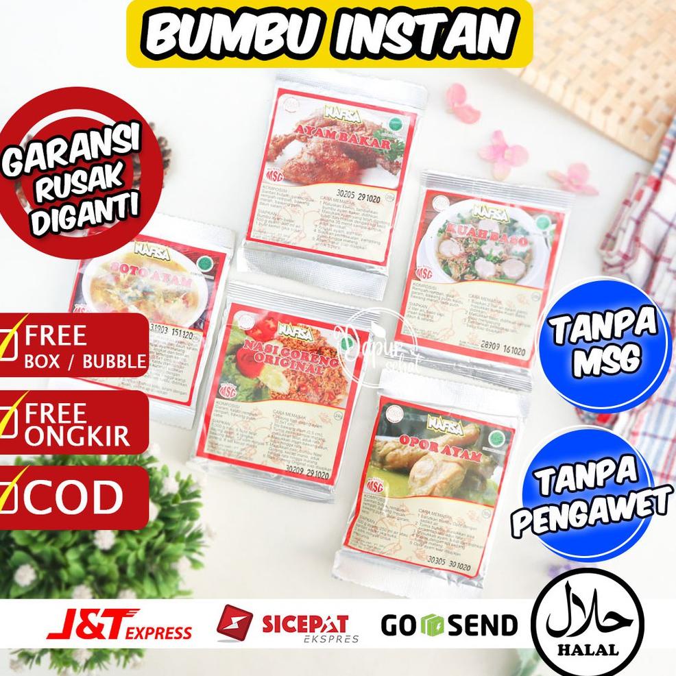 

K22 BUMBU MPASI/ BUMBU INSTAN NAFISA NON MSG STOCK TERBATAS ↞