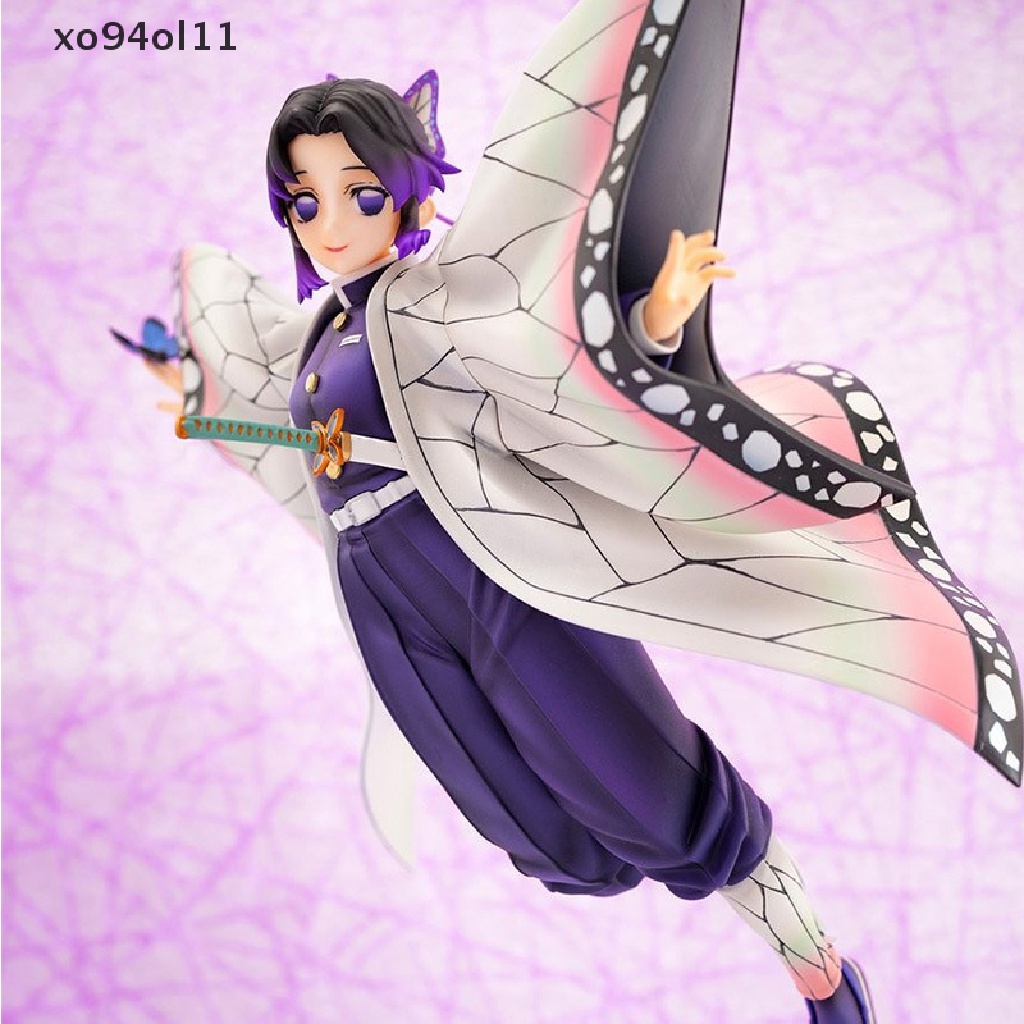 Xo 1Pc 20cm Demon Slayer Anime Figure Kochou Shinobu Action Kimetsu No Yaiba Figure OL