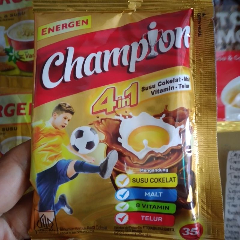 

Susu Energen Champion