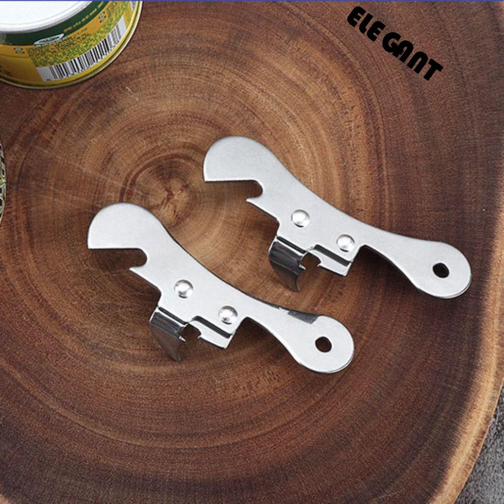 [Elegan] Pembuka Kaleng Stainless Steel Manual Home Botol Wine Beer Jar Opener