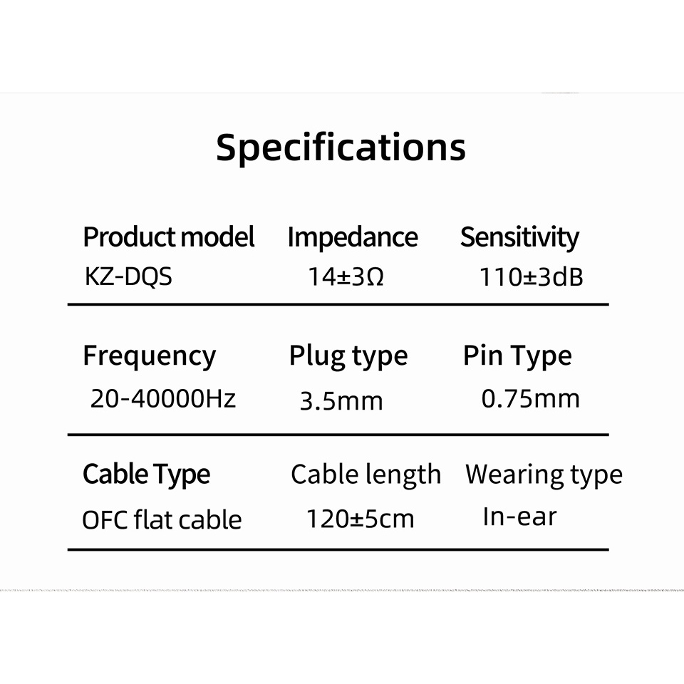 Kz DQS Metal Wired Earphone In Ear Earbuds Headset HiFi Sport Game Musik Headphone Dengan Mikrofon Kabel Yang Dapat Dilepas