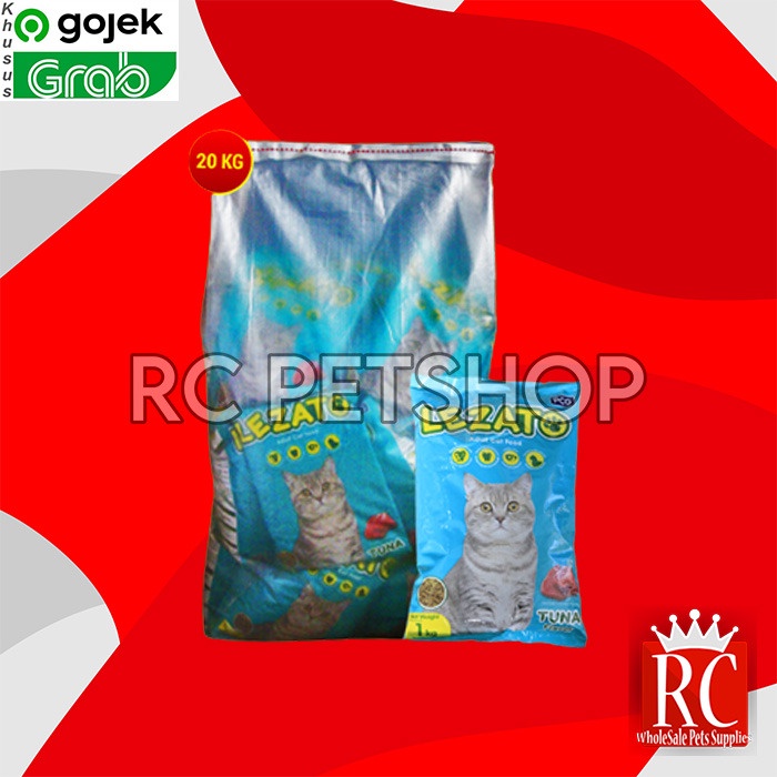 Gosend Makanan Kucing Lezato Dry Cat Food 20 KG