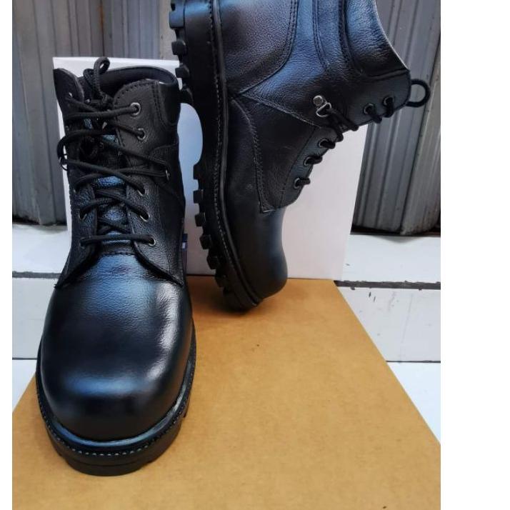 ✰ Sepatu Safety Kulit Pria King Ramses 803 ( Produksi Sendiri ) ✫