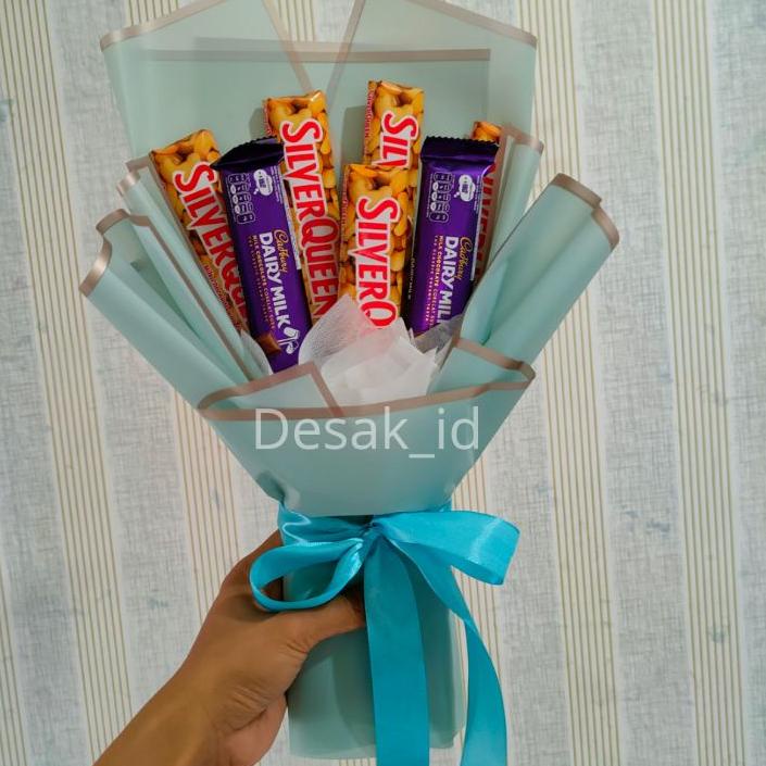 ✿ bucket coklat Silverqueen &amp; Cadbury ☇