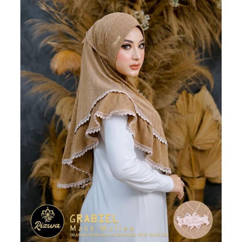 Jilbab instan Gabriel by Rizwa Hijab