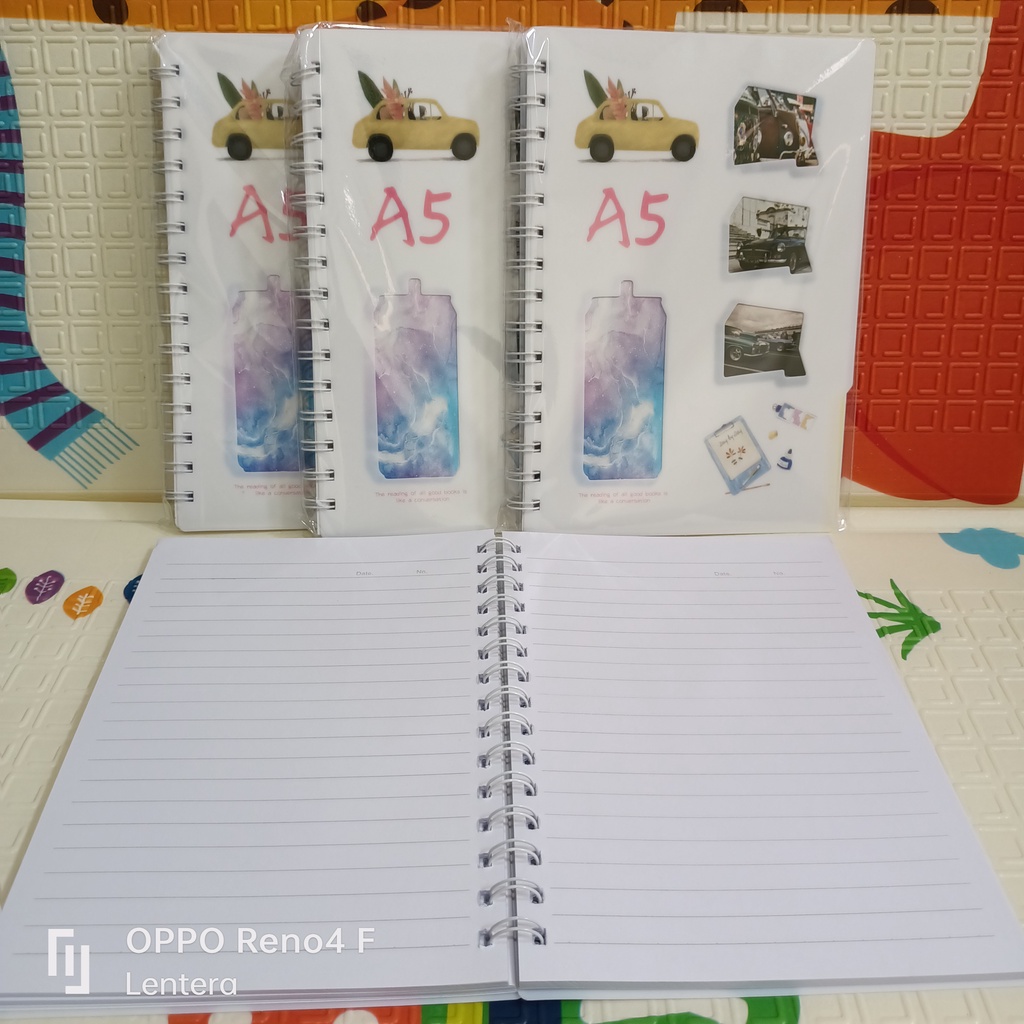 

Blok Note Spiral A5