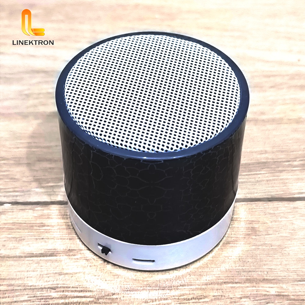 SPEAKER MINI BLUETOOTH SUPER BASS MODEL CORAK KACA RETAK