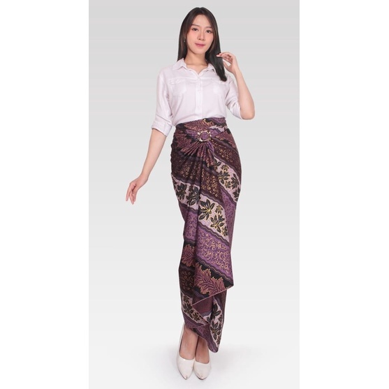 Rok Lilit Floral Original / Rok Kebaya / Bawahan Kebaya / Rok Batik / Bawahan Batik / Rok Wisuda / Rok Kondangan / Kain Lilit Batik / Batik