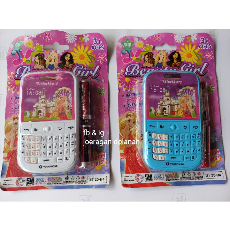 mainan HP blackberry