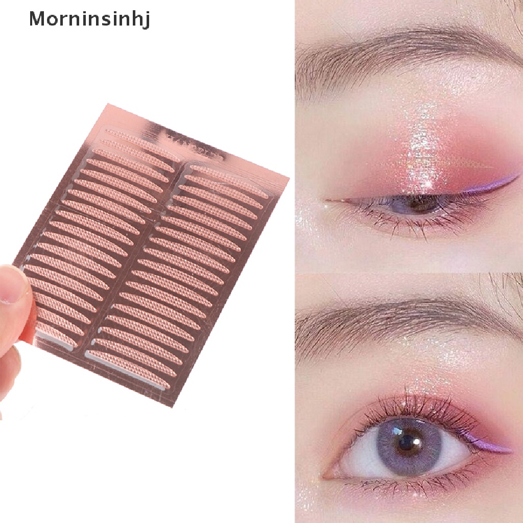 Mornin 36Pcs/lembar Invisible Thin Eyelid Clear Perekat Stiker Tape Lift Strips id