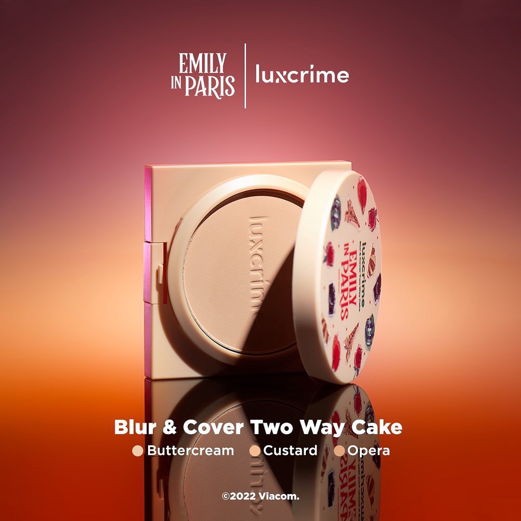 LUXCRIME X Emily In Paris Blur &amp; Cover Two Way Cake