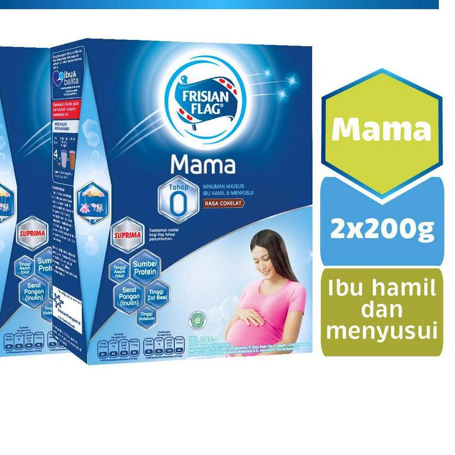 ✨MEN SALE✨ Frisian Flag Mama Susu Ibu Hamil dan Menyusui 2 x 200 gr 