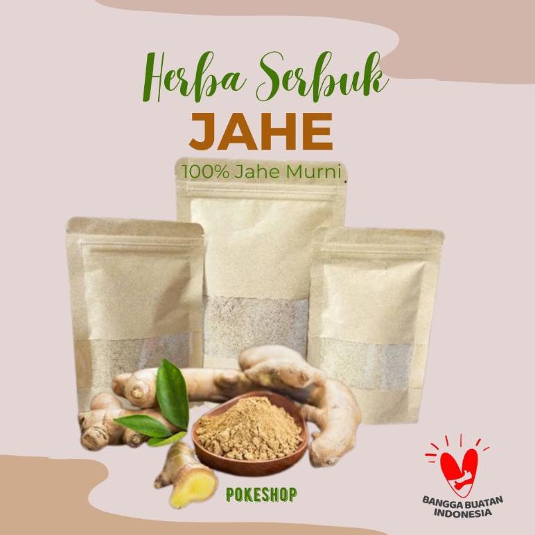 

[KODE 1920] Jahe Bubuk Herbal Asli 100% Tanpa Campuran - Kualitas Bagus Halal PIRT
