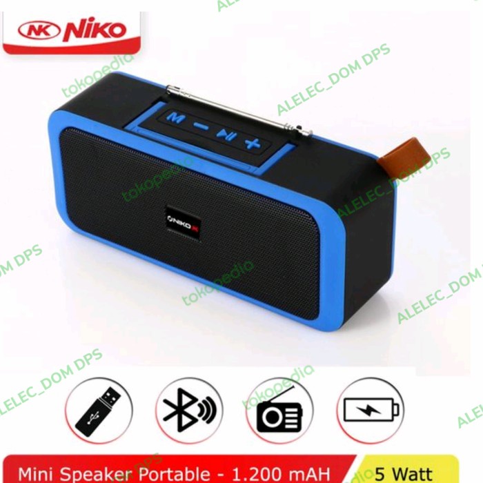 &<&<&<&] Speaker Mini Niko JS06 Bluetooth