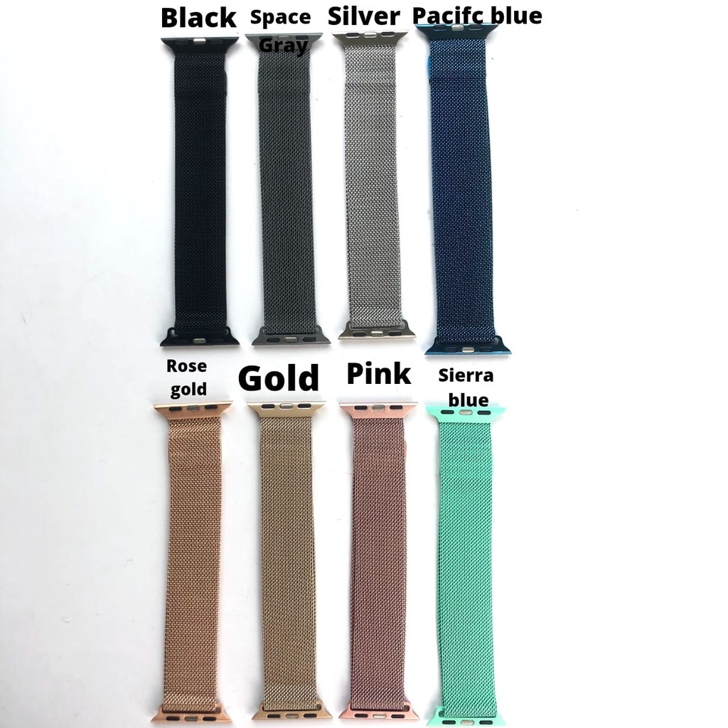 Strap iWatch Apple Watch Milanese Stainless Loop Magnet 45/44/42mm