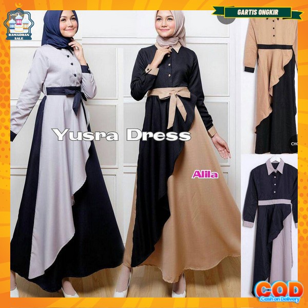 Atadan Gaun Kekinia Cewe Viral Deres Permpuan Gamiz Eanita Paksian Bajy Bajh Pakau Gamis Jumbo Waita