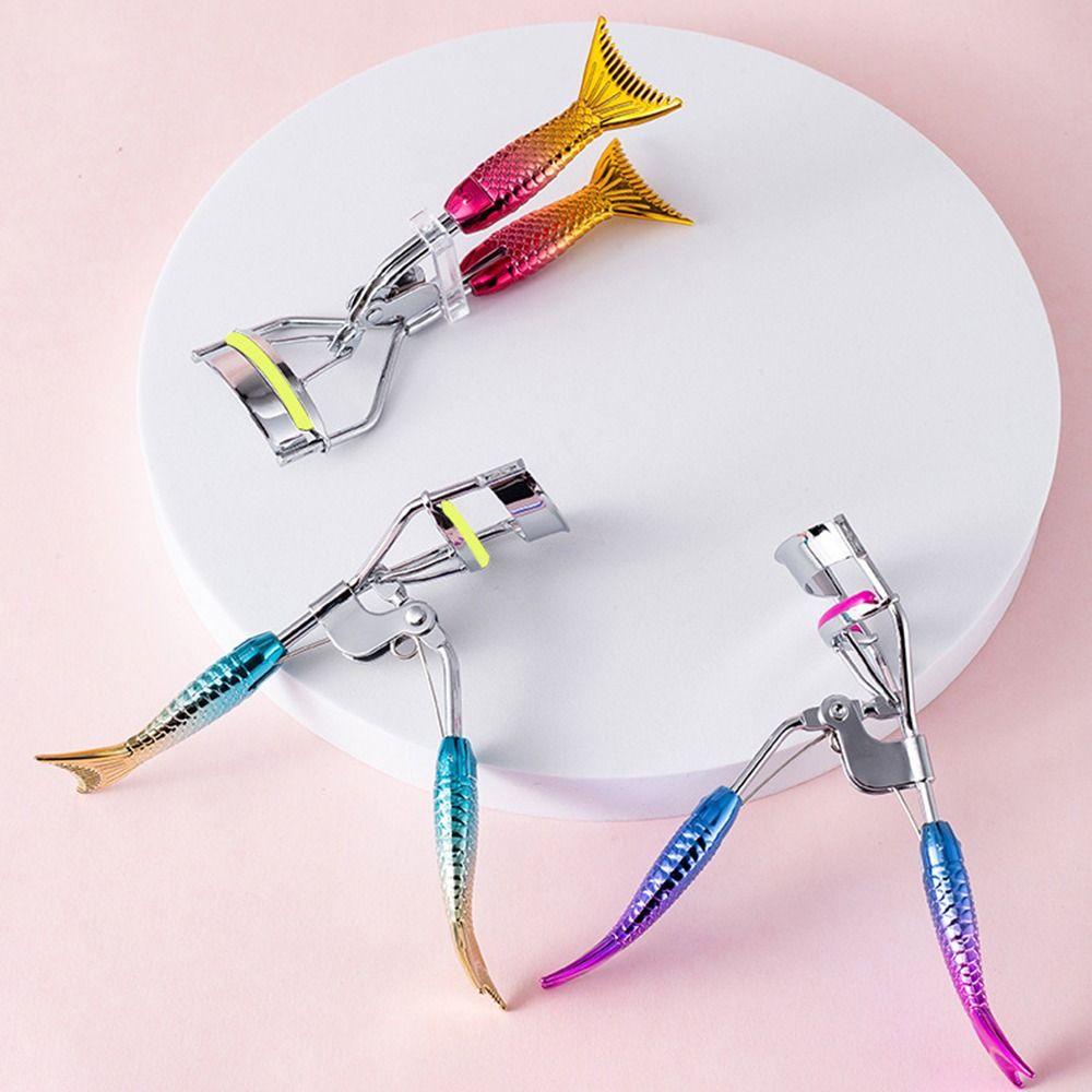 Needway  Penjepit Bulu Mata Portable Profesional Tahan Lama Kosmetik Wanita Curl Eye Lash Lady Alat Makeup Penjepit Bulu Mata