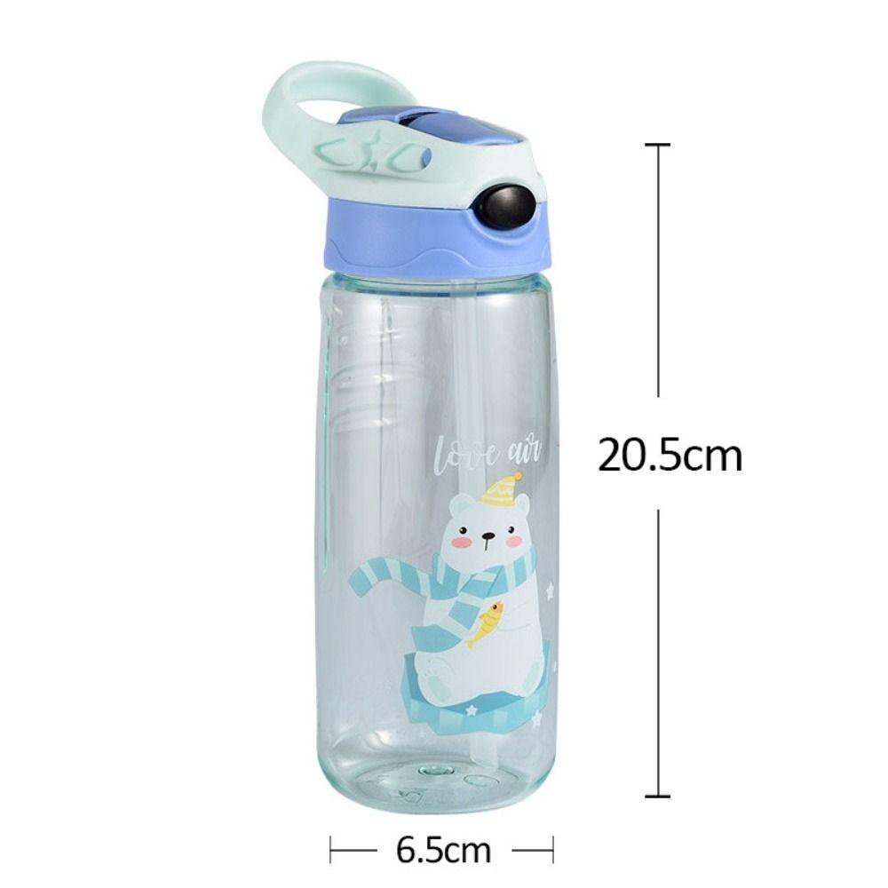 Solighter Kid Water Sippy Cups Anti Bocor Gelas Makan Bayi Botol Olahraga Botol Air