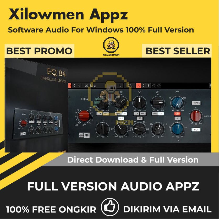 [Full Version] Overloud Gem EQ84 Pro Lifetime Audio Software WIN OS