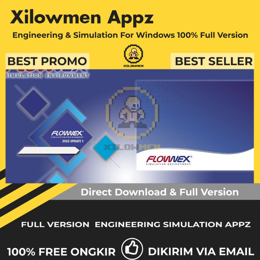 [Full Version] Flownex Simulation Environment 2022 Pro Engineering Software Lifetime Win OS