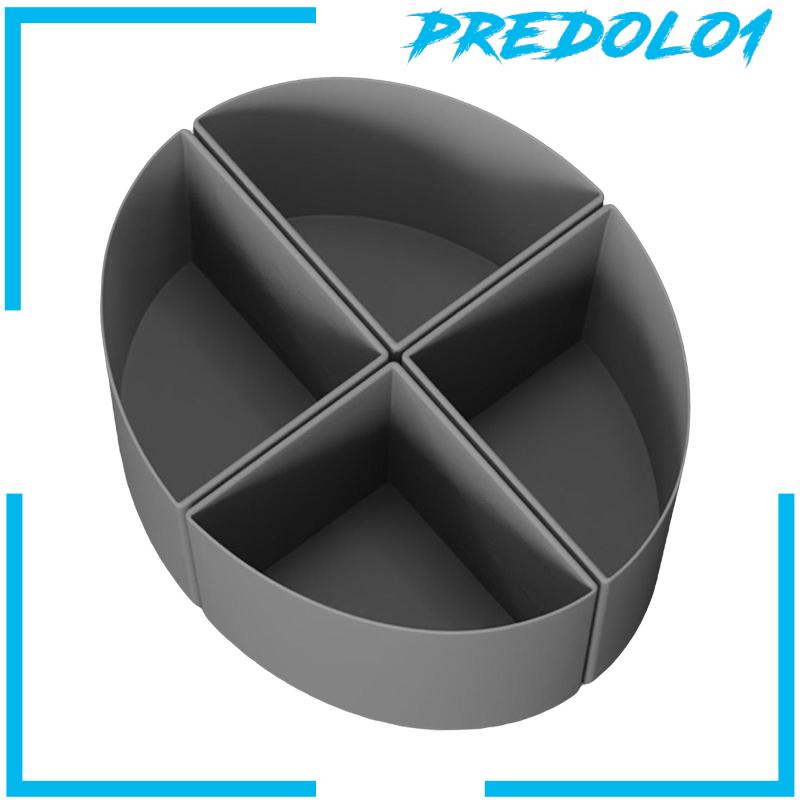 [Predolo1] Slow Cooker Insert Slow Cooker Silikon Pemisah Tahan Panas 4pak Abu-Abu