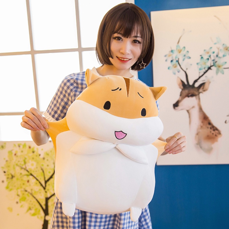 35cm Mainan Boneka Hamster Lucu Import Lembut