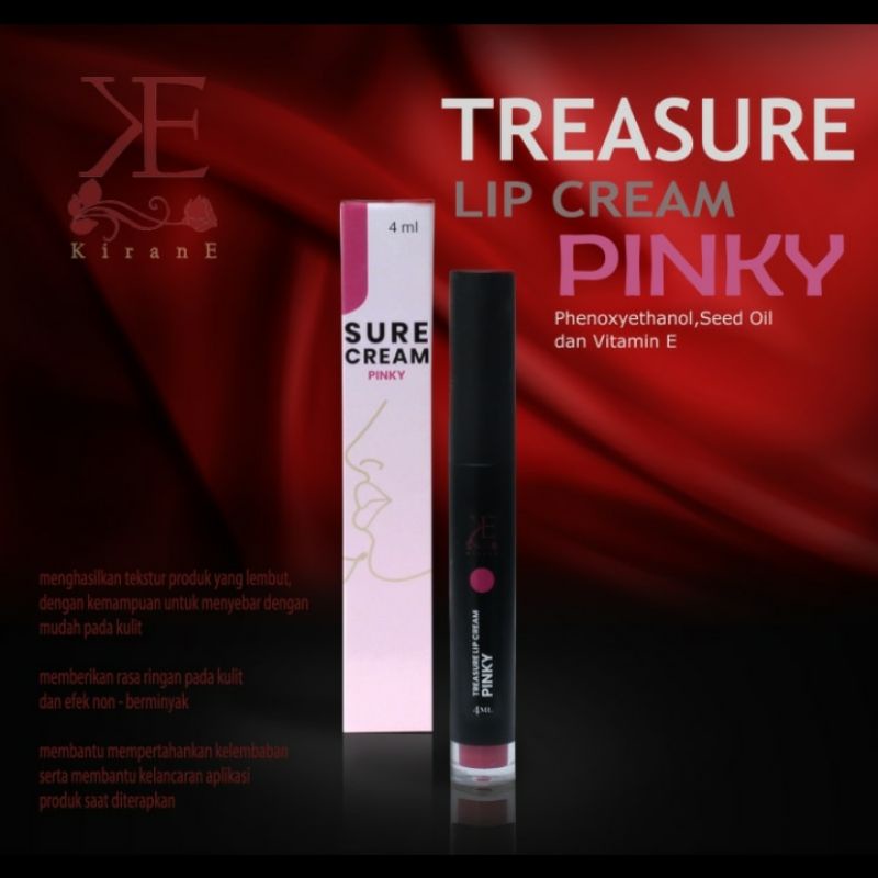 LIP CREAM PINKY KIRANE (BPOM)