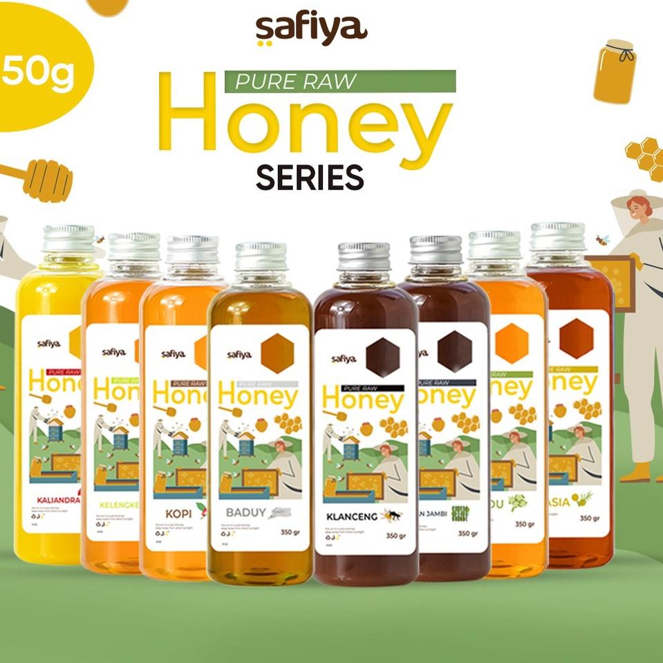 

➵ Murni 350 gr Series Raw Honey Asli Safiya Food ♂