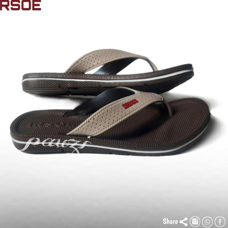 SALE Irsoe - Sandal Irsoe Pria / Sandal Karet / Sandal Murah