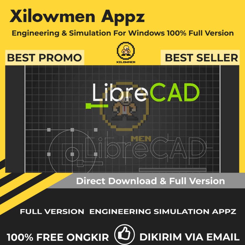 [Full Version] LibreCAD Pro Engineering Software Lifetime Win OS