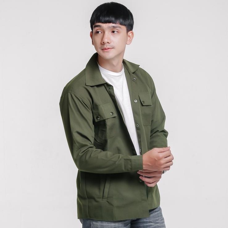 BAYAR DITEMPAT MVP - Trucker Jaket - Jaket Semi Parka Pria/Mark Kanvas TERLARIS
