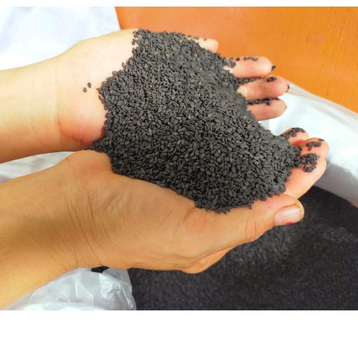 

✦ Wijen Hitam Import 1 KG Kilo Black Sesame Seed Grade AA Fresh ✵