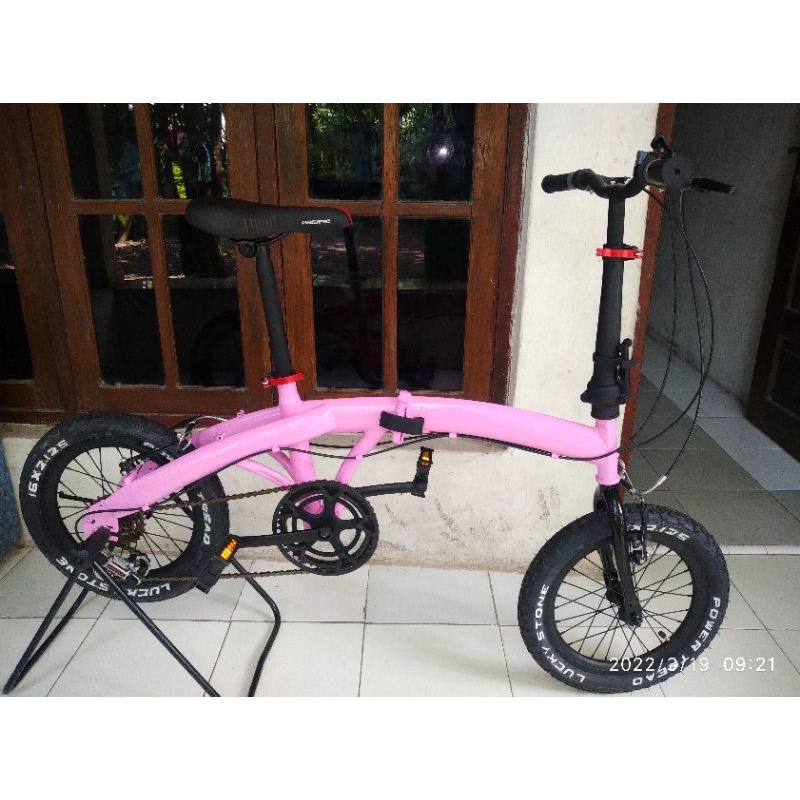 sepeda lipat exotic 16"