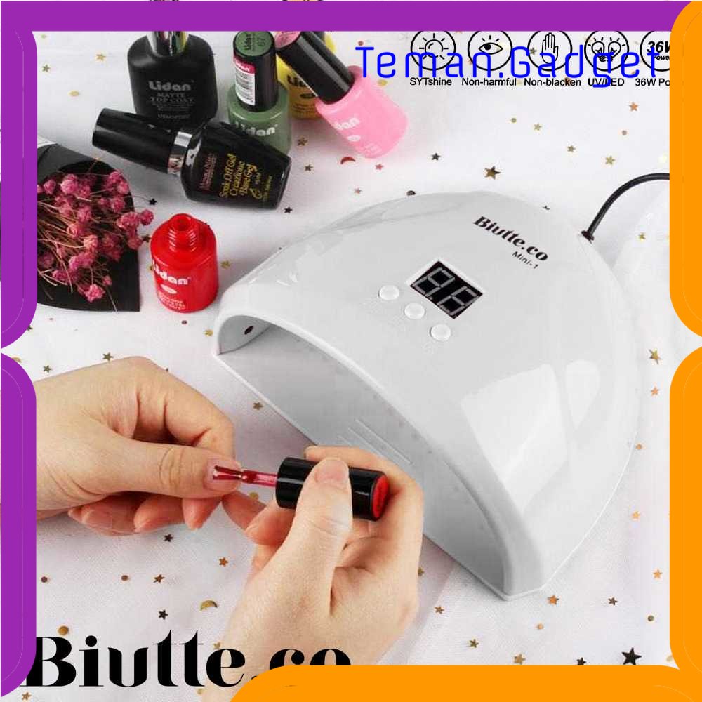 TG - PRW Biutte.co Pengering Kutek Kuku UV LED Nail Dryer 36W - Mini-1