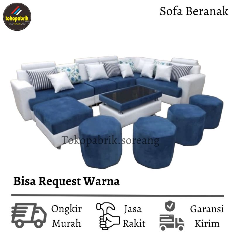 Sofa Beranak Sofa Ruang Tamu Modern Minimalis Terbaru Murah Bandung