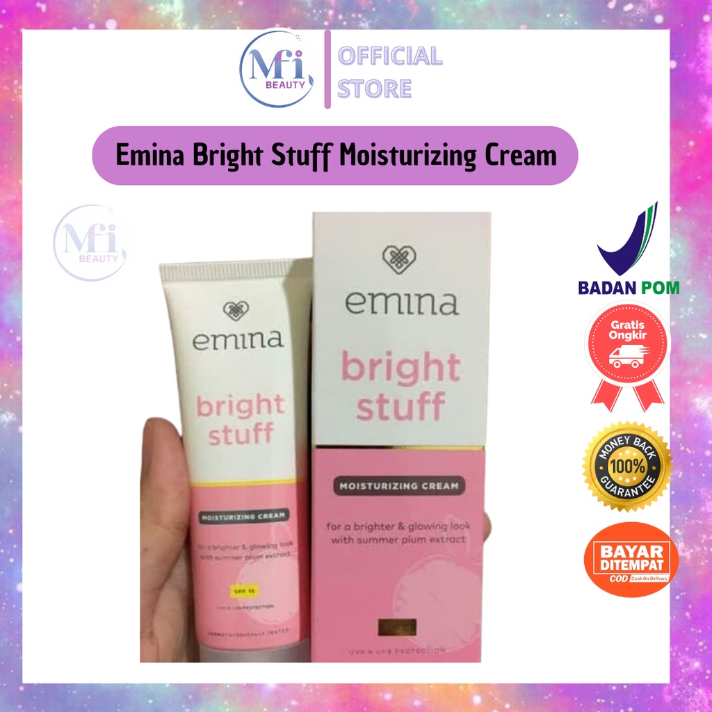 MFI - Emina Bright Stuff Moisturizing Cream 20ml