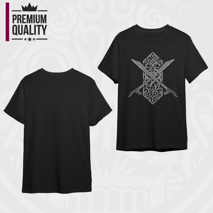 Kaos Etnik Dayak Jabakng / Perisai dayak / Baju Etnik / Baju kaos dayak / baju kalimantan / kaos hit