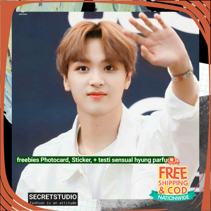 JAKET JEANS NEW BREND DENIM UNISEX/ JAKET DENIM HAECHAN NCT / FULL WHITE / SECRETSTUDIO