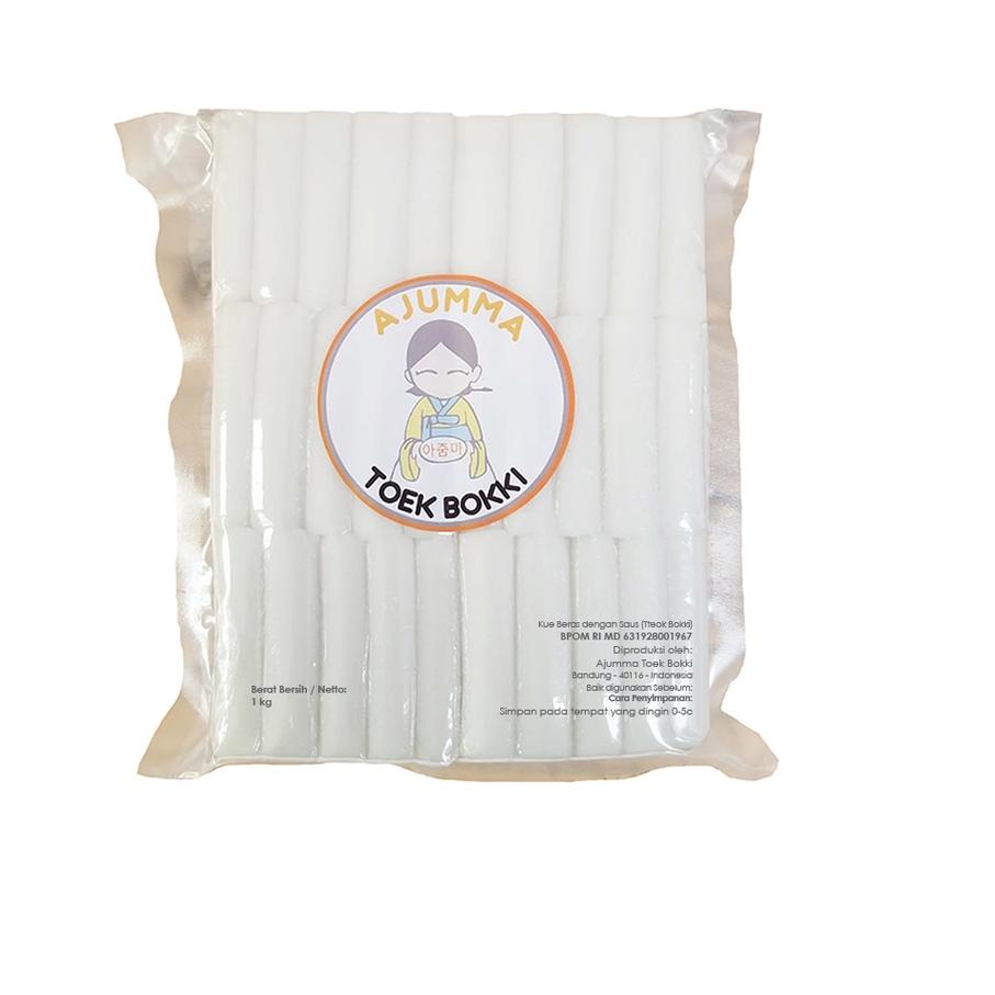 

✥ Ajumma Rice Cake Topokki - Kue Beras Korea Autentik 1kg ✈