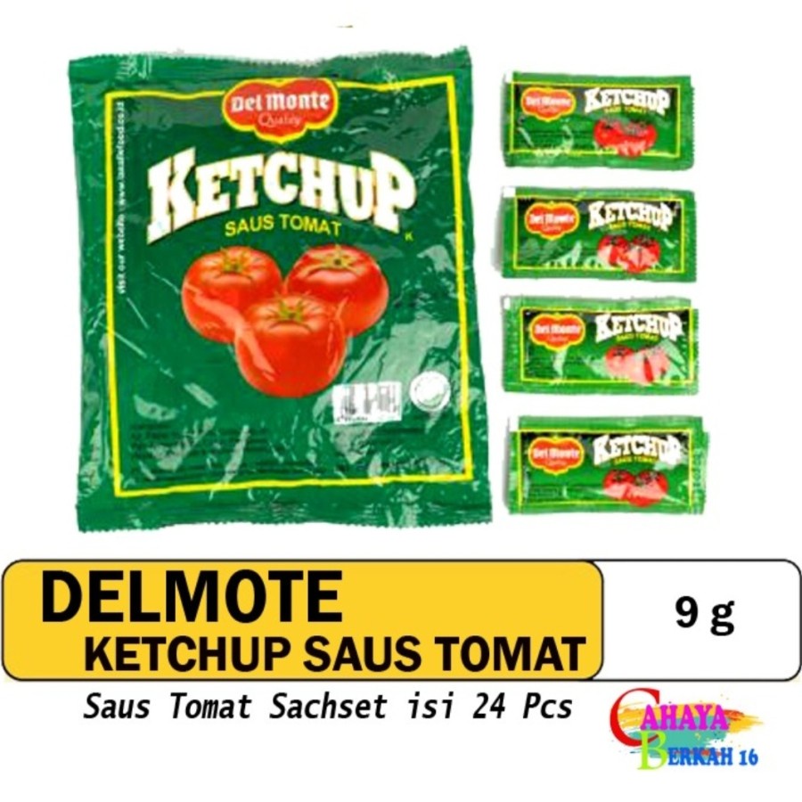 

Saos Tomat Delmonte Sachet 24x9gr