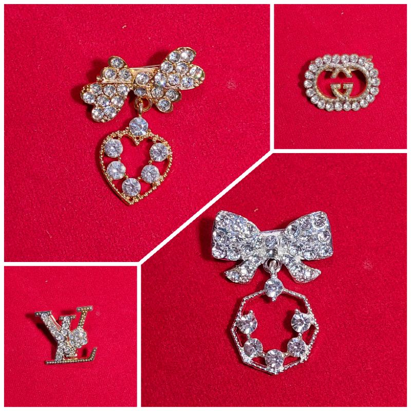 Bross Hijab Permata  | Bros Gold &amp; Silver