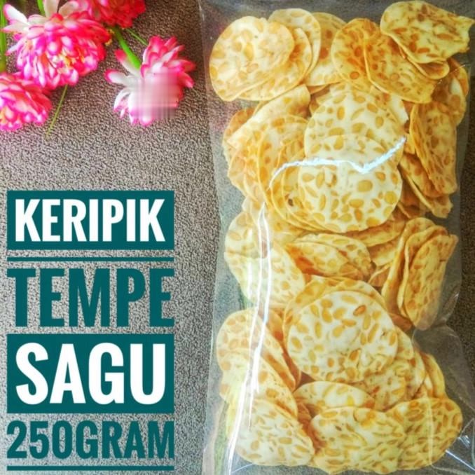 

KERIPIK TEMPE SAGU 250 GR ORIGINAL