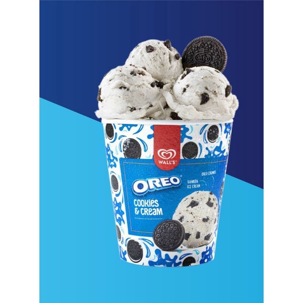 

Ice Cream Wall's OREO COOKIES & CREAM VANILA