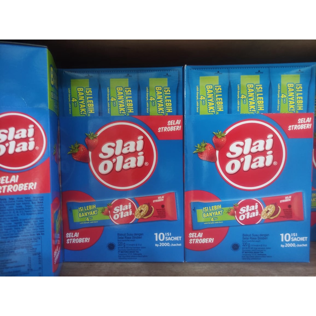 

Slai Olai 2000 an isi 10 Sachet ( 1 Box )