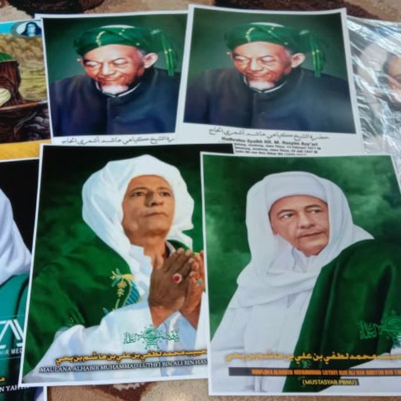 poster murah ukuran A3+ (32x48)/poster ulama dan habaib