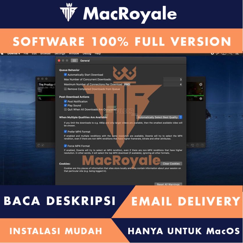 [MacOS] Downie Full Version Lifetime Full Garansi