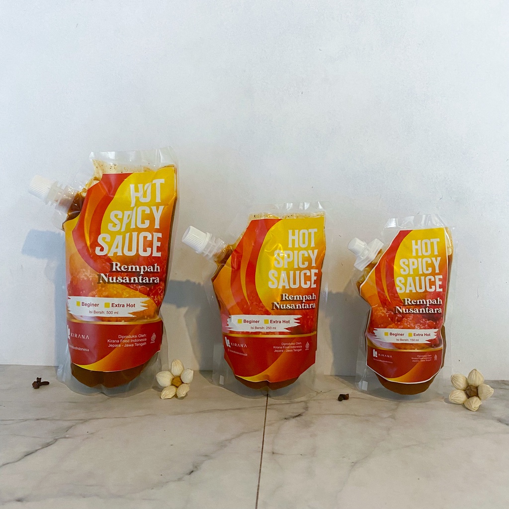 

KIRANA - Saus Fire Chicken / Saus Sambal / Korean Saus / Saus Pedas Ala Richeese Kemasan 150ml, 250ml dan 500ml