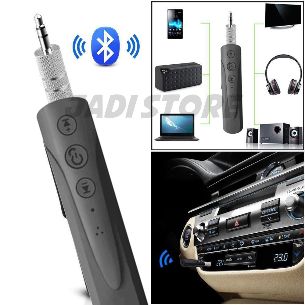 Bluetooth Audio Receiver Mini Wireless Bluetooth Car Kit Bluetooth 3.5mm Jack Audio AUX Bluetooth Re