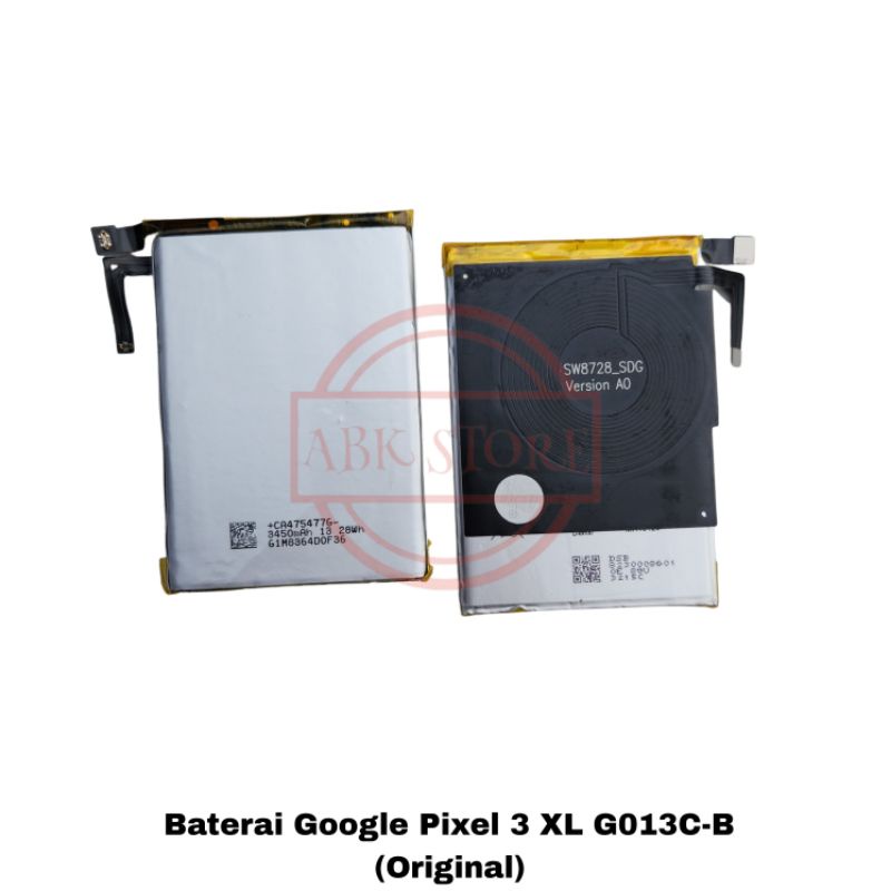 BATRE BATERAI BATTERY GOOGLE PIXEL 3 XL G013C-B ORIGINAL